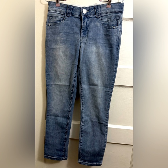 Democracy Women's Straight Leg Jeans in Blue - Picture 1 of 3